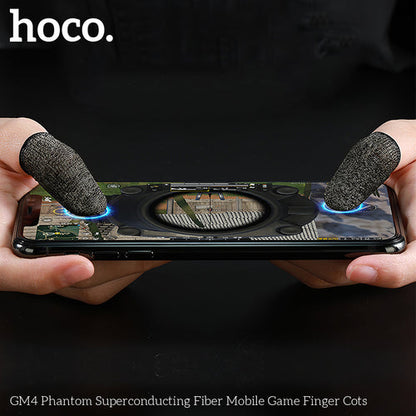 Gaming Finger Sleeve with Conductive Fiber for Touch Screen Games