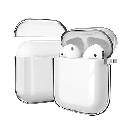 Clear Case For AirPod 1,2,3,4,Pro/2, Protection, See Thru, Soft Transparent Cover, Hanging
