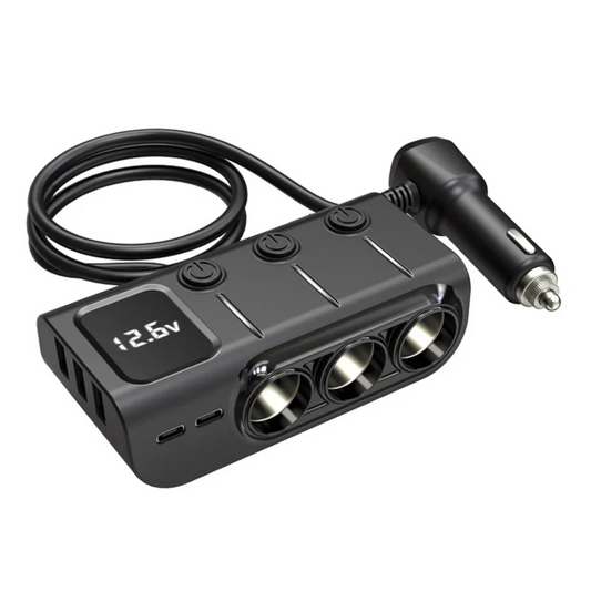 Fast 3 In 1 Car Charger Splitter With Usb A Usb C And Pd Ports 120W“ Premium Quality, Stylish & Durable Protective Case