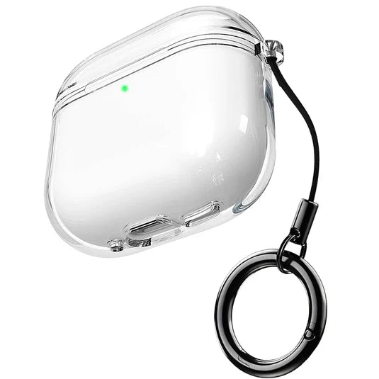 Clear Case For AirPod 1,2,3,4,Pro/2, Protection, See Thru, Soft Transparent Cover, Hanging