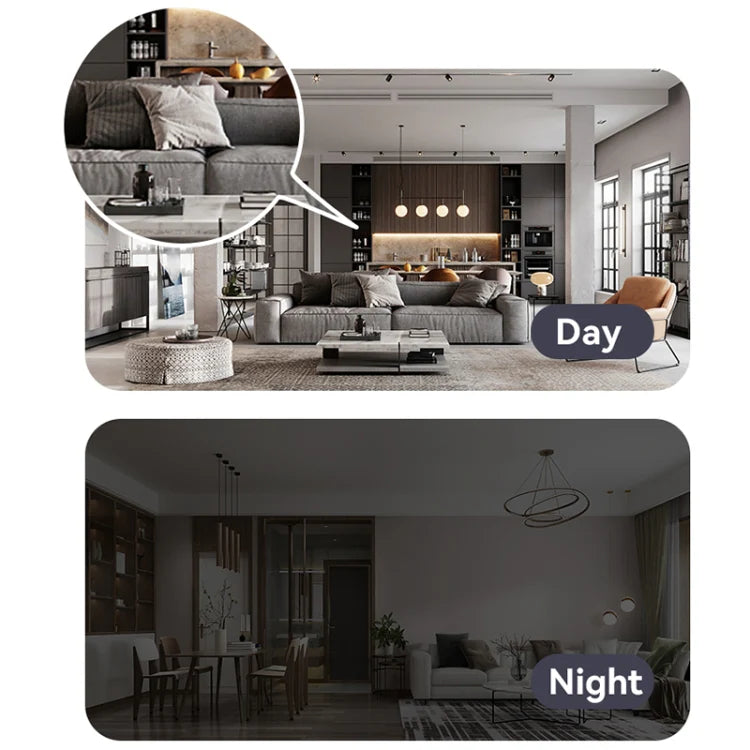 Yesido KM11 Smart WiFi Camera: 3MP 360° Panoramic Indoor Security with AI Auto-Tracking & Two-Way Audio - GADGETOLOGY