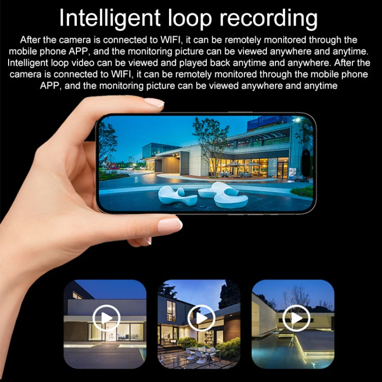 Yesido KM12 Dual-Lens Smart Security Camera: 4MP 360° Panoramic WiFi Surveillance with Full-Color Night Vision Indoor / Sheltered Outdoor - GADGETOLOGY