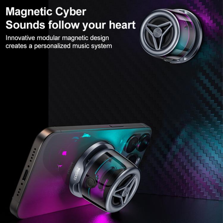 Yesido YSW32 RGB Mini Magnetic Wireless Speaker