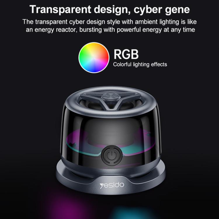 Yesido YSW32 RGB Mini Magnetic Wireless Speaker