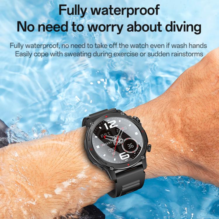 Yesido IO31 Smart Watch 1.43" AMOLED HD Screen BT Call Heart Rate IP68 Waterproof - GADGETOLOGY