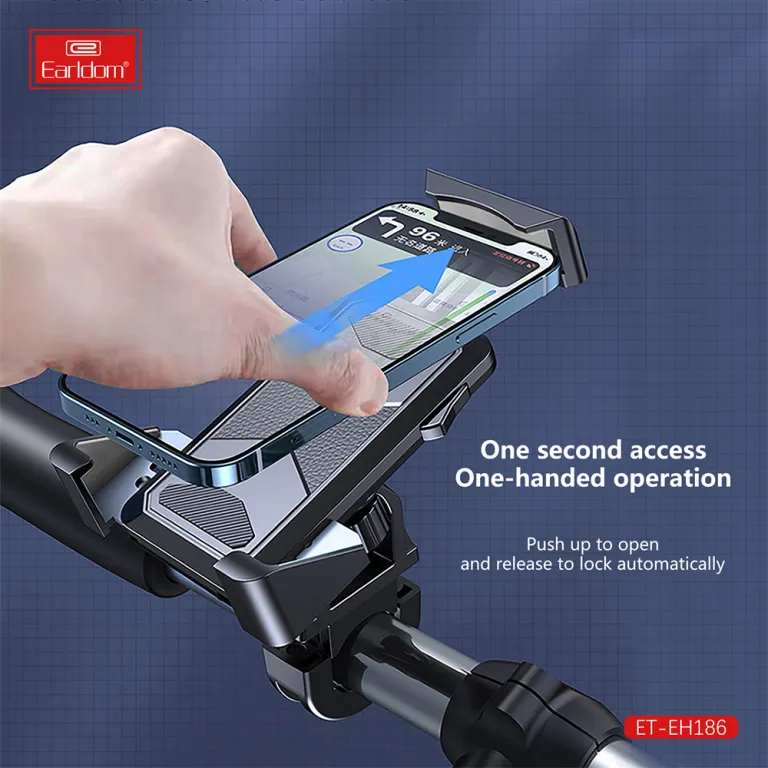 Motorcycle And Bike Phone Holder With Rearview Mirror Mount And Quick Release“ Premium Quality, Stylish & Durable Protective Case