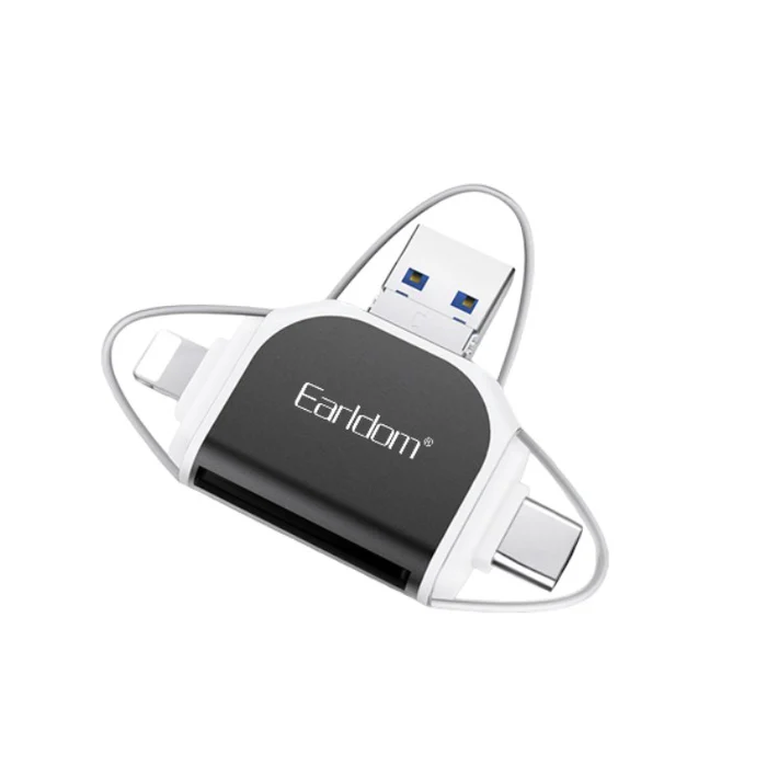 6 In 1 Otg Card Reader By Earldom“ Premium Quality, Stylish & Durable Protective Case