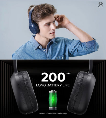 HAVIT Wireless Black Headphones Amazing Sound Clarity H2590BT Pro Comfortable