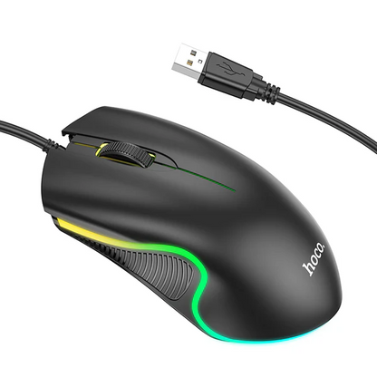 Wired Gaming Mouse With Luminous Led 1000 Dpi Quick Response“ Premium Quality, Stylish & Durable Protective Case