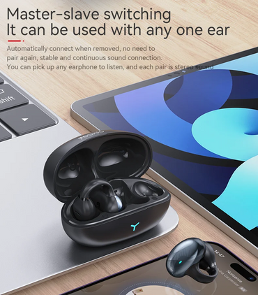 BT 5.3 Pulse 3.0 Long Battery Life Open Clip Wireless Earphones