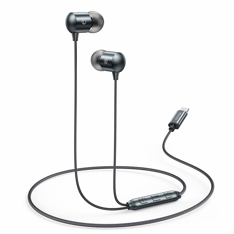 YH43 Yesido Type-C In-Ear Earphones – HIFI Lossless 10mm Dynamic Speaker
