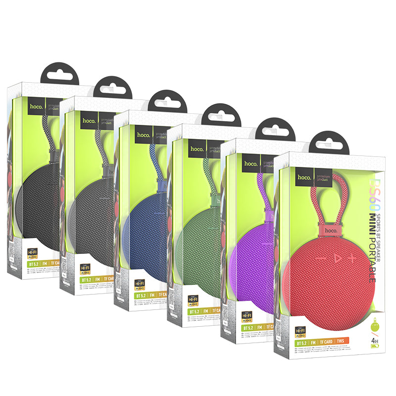 Hoco BS60 5W Wireless Sports Portable Speaker | Small & Loud