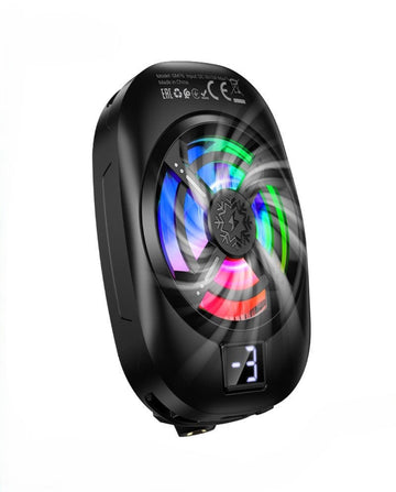 RGB Mobile Phone Cooler with Fast Cooling and Silent Operation