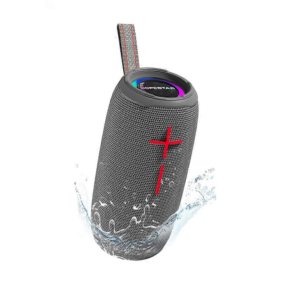 Hopestar P20 Pro Waterproof Wireless Bluetooth Speaker – Grey - PowerSound - Good for indoor Parties 