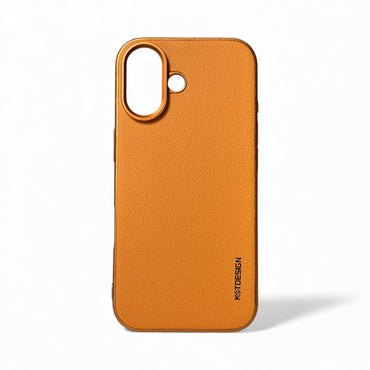 Luxury Leather Design Case For iPhone 17 - 14 Pro Max, [Premium Stylish Back Cover]