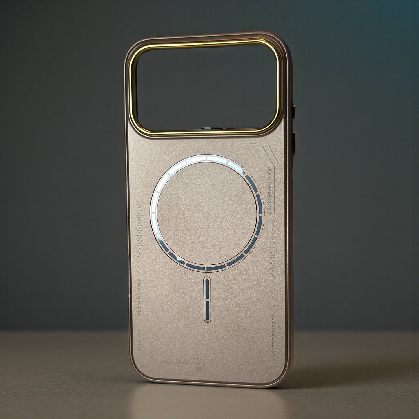 iconic Magnetic Case - iPhone 15,16 & 17 Pro Max Support MagSafe Charge