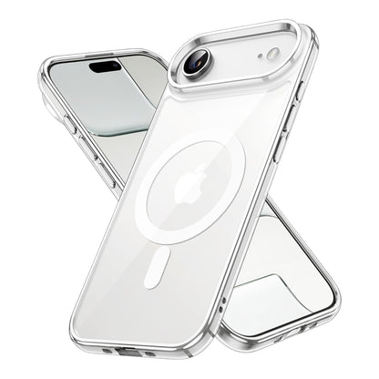 Magnetic Cover For MagSafe Case iPhone 17, 17 Pro, 17 Air & 17 Pro Max Clear | Clear | ANTI- SHOCK | Strong Protection