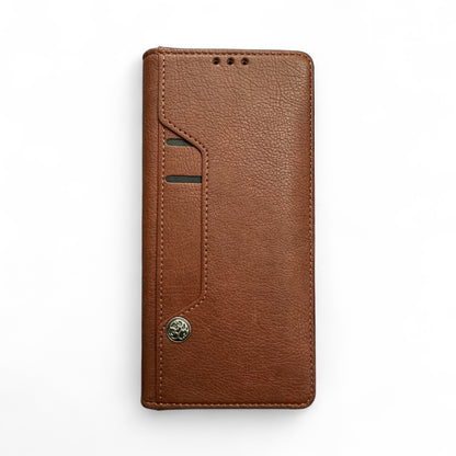 Book Flip Case For iPhone 13 Pro Max,12,11,Xs,Xr Series Leather Wallet Card, Photo Slot Magnetic Flip Cover