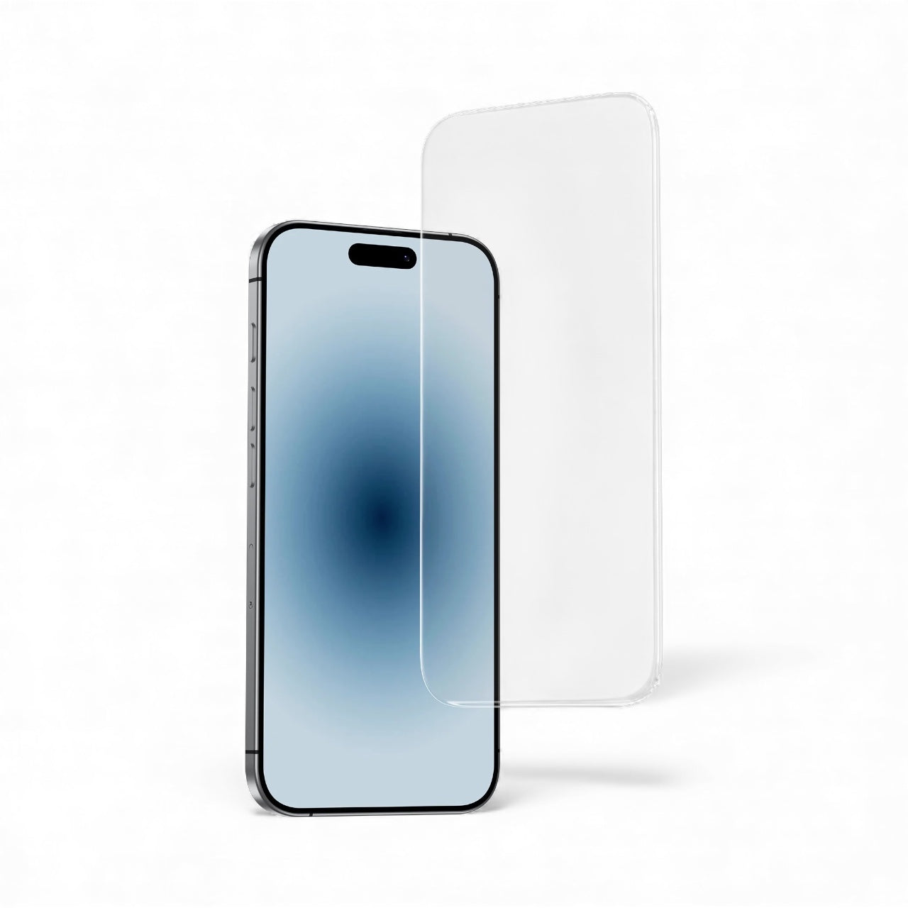 For iPhone Full Clear Screen Protector Tempered Glass (2Pcs) Ultra Strong, 17 - Xs phone Guard