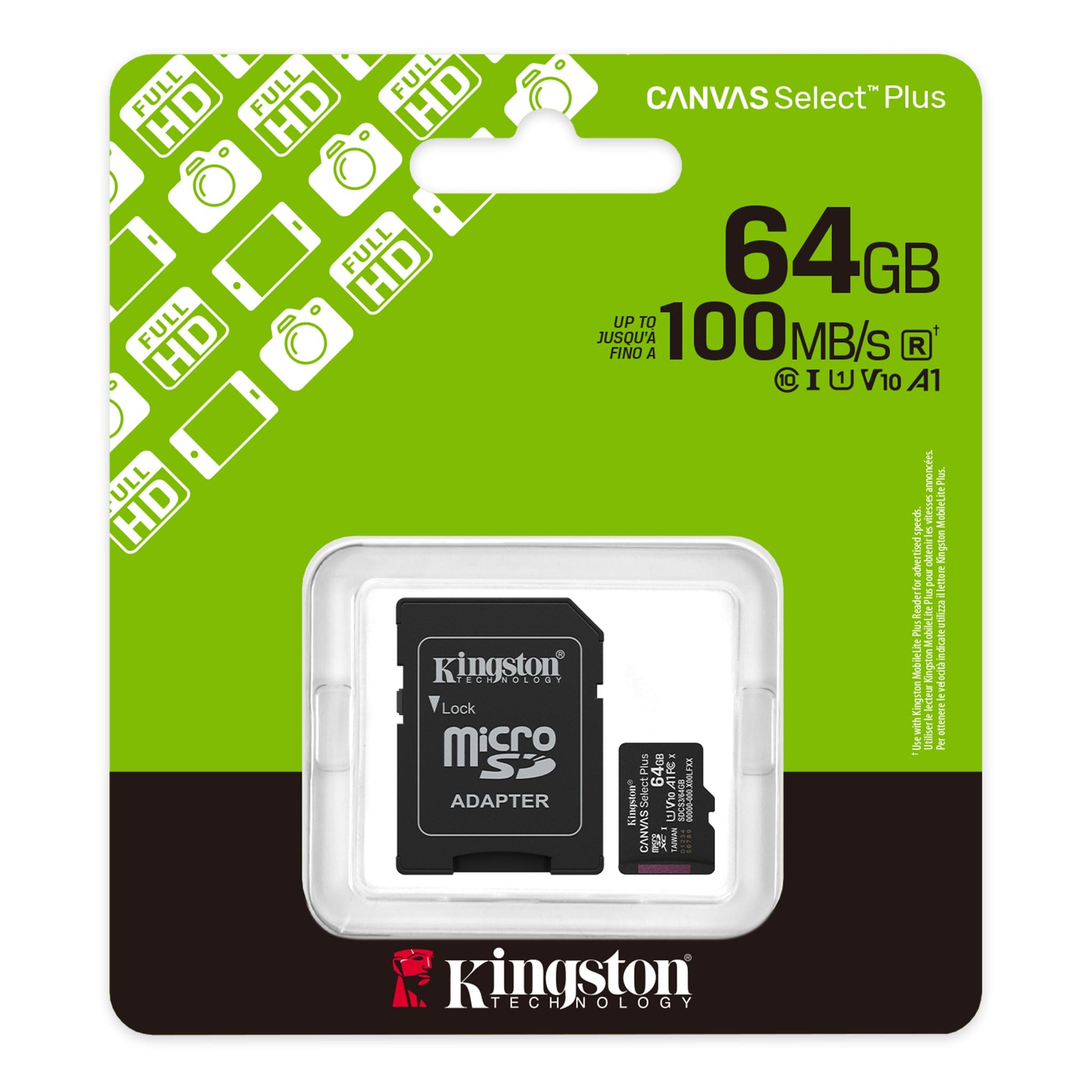 Micro SD Memory Card With Adapter Fast Data Transfer - Storage Card - 32Gb , 64Gb, 128Gb, 256Gb & 512Gb - GADGETOLOGY