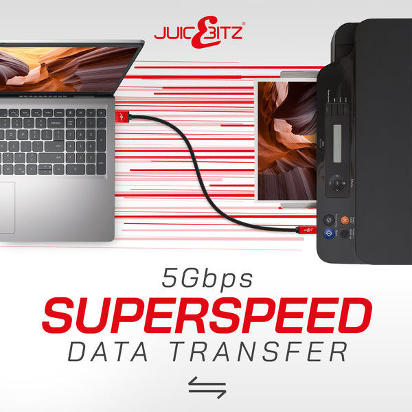 USB C to Micro USB Fast Charging Cable 1 Meter for Android Devices