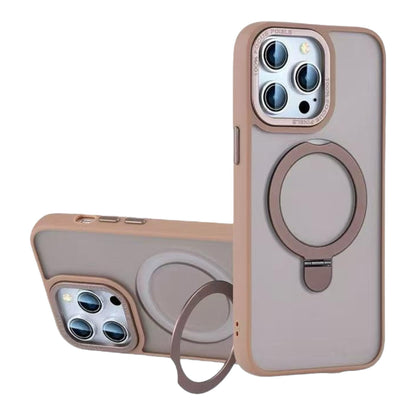 For MagSafe Matte Case for iPhone and Samsung with Metal Ring Stand – Slim, Stylish & Wireless Charging Ready