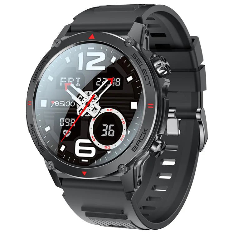 Yesido IO31 Smart Watch 1.43" AMOLED HD Screen BT Call Heart Rate IP68 Waterproof