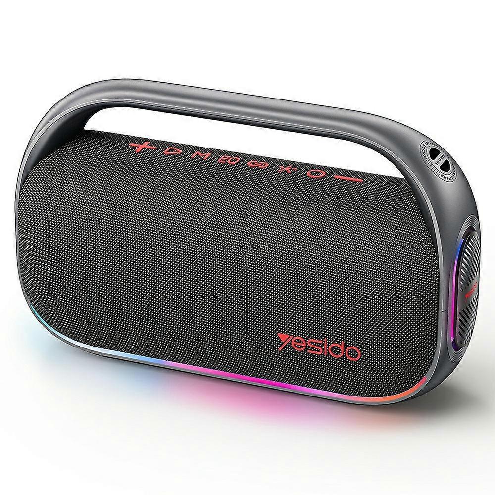 Yesido YSW31 Portable Bluetooth Speaker 80W RGB Black