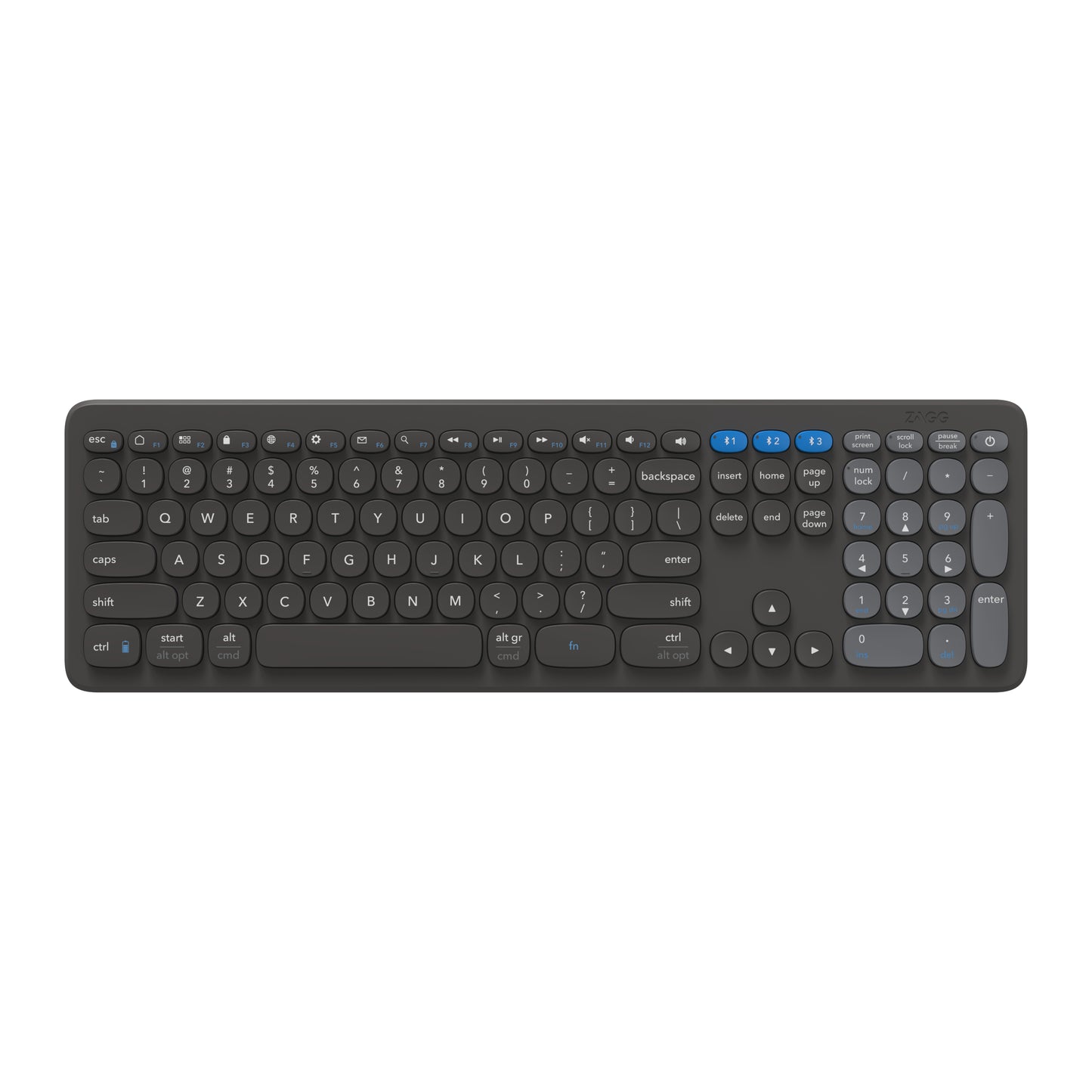 ZAGG Pro Keyboard 17 Wireless Rechargeable Keyboard UK Layout