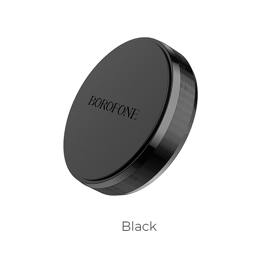 Borofone BH7 Plane Magnetic In-Car Phone Holder – Small Aluminum Alloy for Dashboard Black
