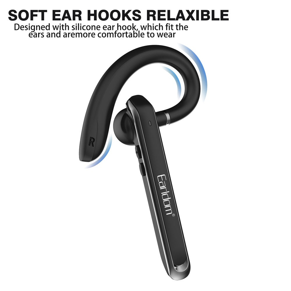 Bluetooth earphone Earldom ET-BH65, Handsfree, Black, Single