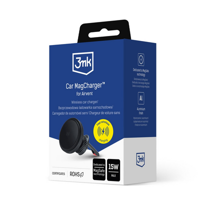 Car Mount With Magsafe 3Mk Car Magcharger™ For Airvent“ Premium Quality, Stylish & Durable Protective Case
