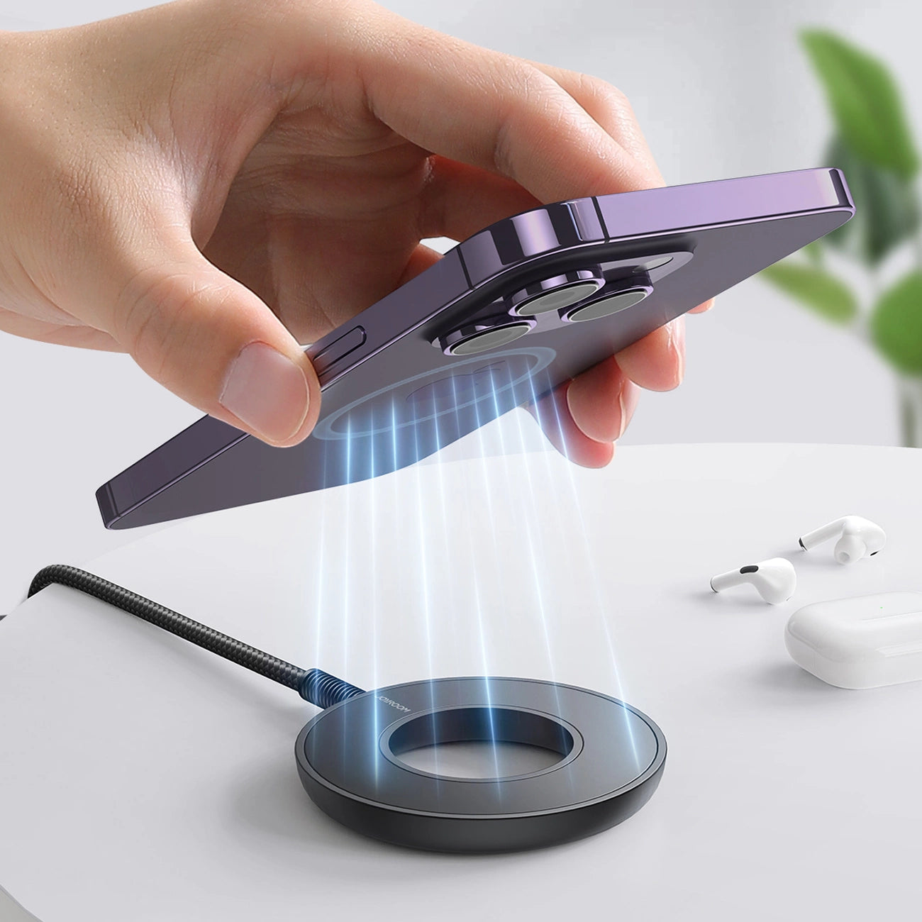 Fast Charge Wireless Charger For Magsafe 15w Support iPhone,Samsung&More