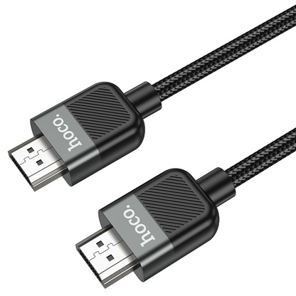 Hoco Us09 Cutting Edge 4K Hdtv To Hdtv Video Cable 18Gbps Transfer Speed Supports 4K 60Hz Hdtv2 0 Aluminum Alloy Nylon Braid Available In 1M 2M 3M And 5M Lengths“ Premium Quality, Stylish & Durable Protective Case