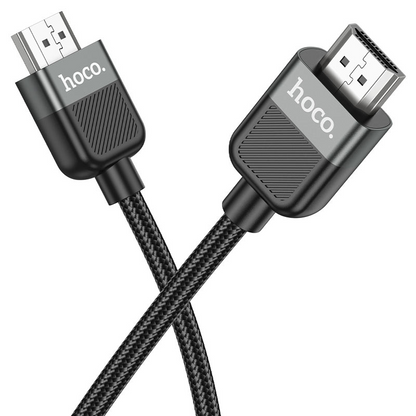 Hoco Us09 Cutting Edge 4K Hdtv To Hdtv Video Cable 18Gbps Transfer Speed Supports 4K 60Hz Hdtv2 0 Aluminum Alloy Nylon Braid Available In 1M 2M 3M And 5M Lengths“ Premium Quality, Stylish & Durable Protective Case