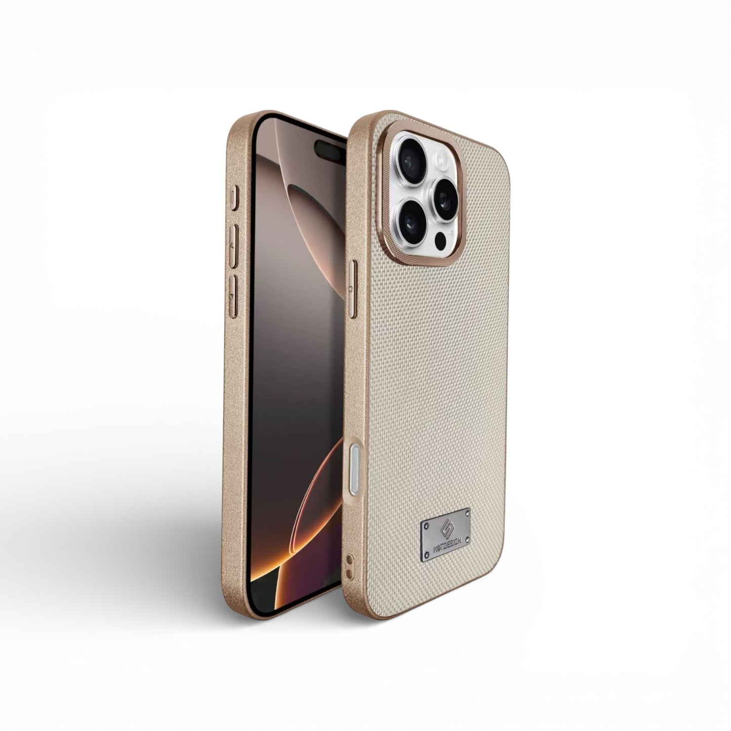 Carbon Case For iPhone 17 Pro Max, 17 Pro & 16 Pro Max Texture Feel Ice Shred Series