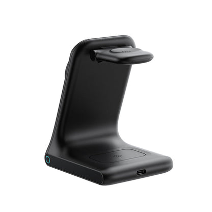 3-in-1 Magnetic Wireless Charging Stand for Phone Watch Earbuds