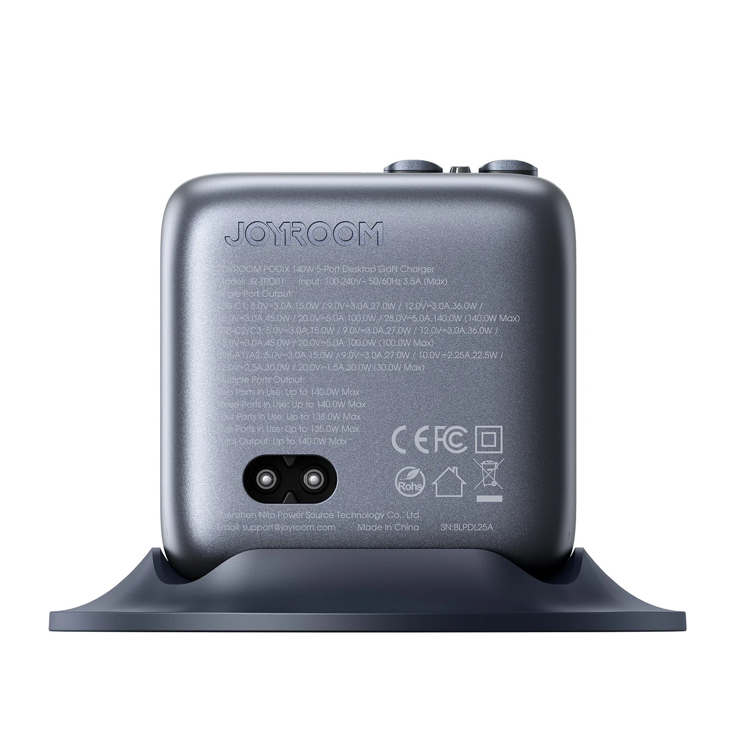 Joyroom JR-TRD01 Podix 140W GaN Charger | 5-Port Desktop Charging Hub
