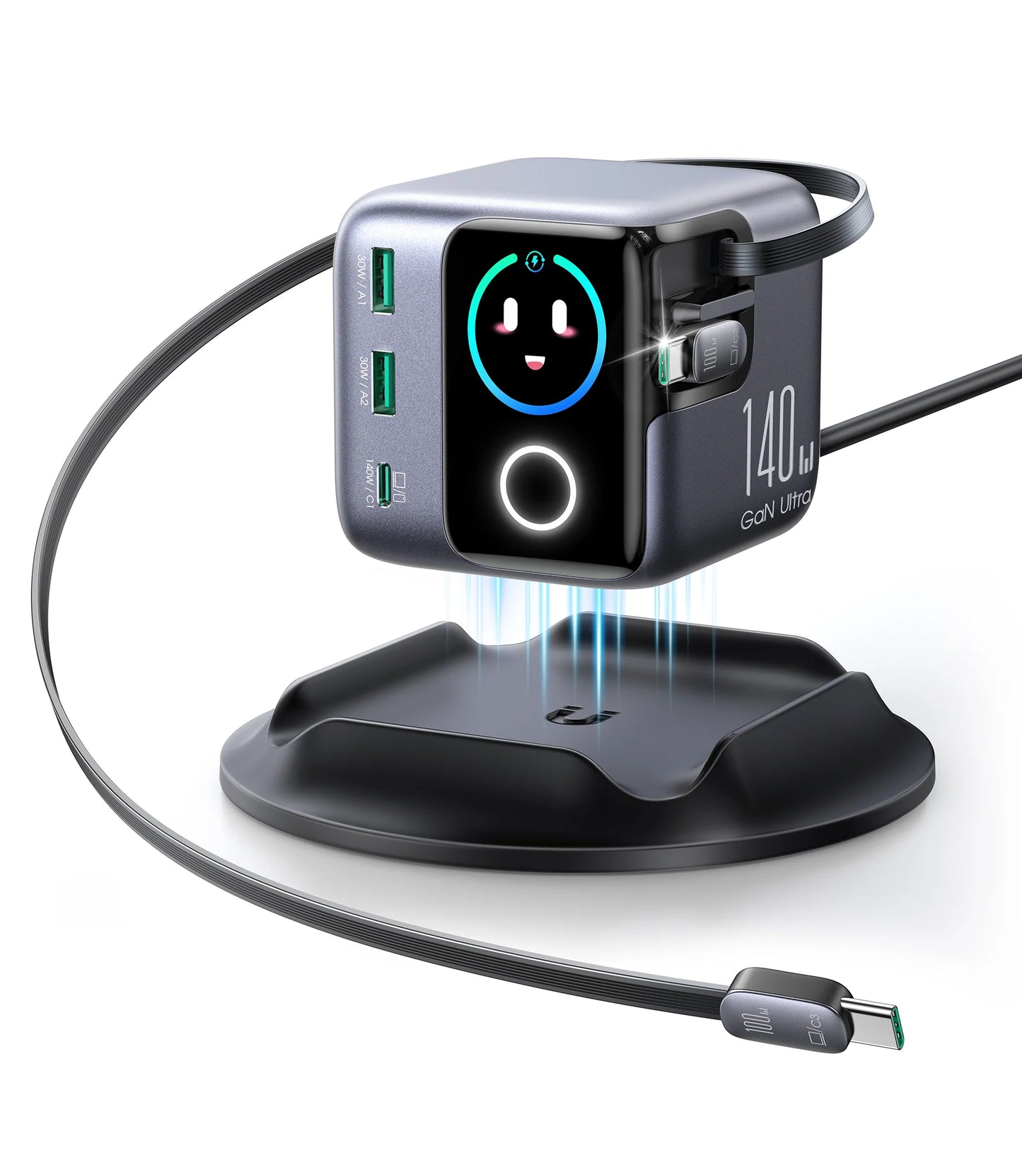 Joyroom JR-TRD01 Podix 140W GaN Charger | 5-Port Desktop Charging Hub