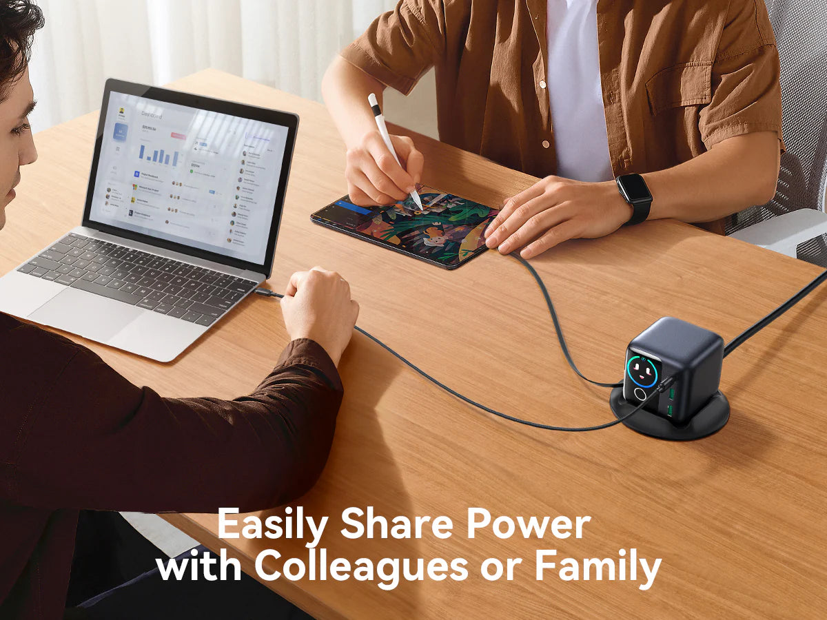 Joyroom JR-TRD01 Podix 140W GaN Charger | 5-Port Desktop Charging Hub