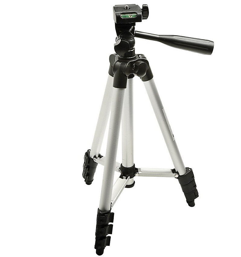 Adjustable Tripod Stand for Cameras and Smartphones