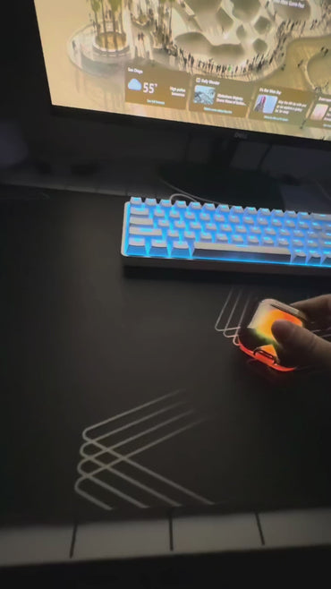 Glow In Dark Case For Apple AirPod Pro 2,3 & AirPod 4, Easy to Install, Moving Liquid Sand Inside. Multi-Colours