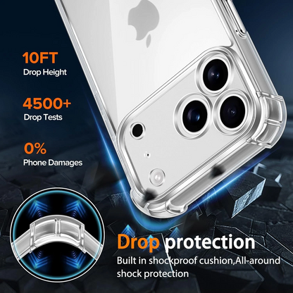 Gorilla Clear Case For iPhone 17 Series Anti Shock + Screen Protector