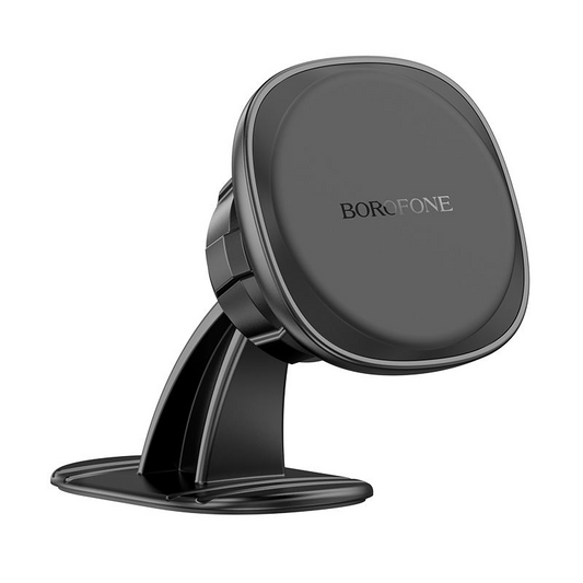 Borofone BH103 Cloud Magnetic Car Phone Holder – Stick-on Base for Dashboard, Black