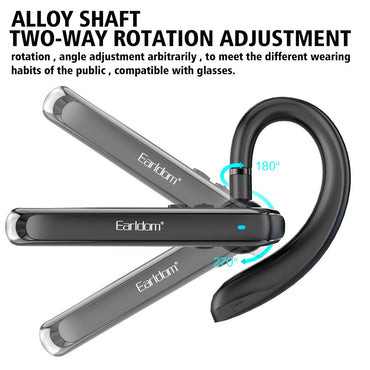 Bluetooth earphone Earldom ET-BH65, Handsfree, Black, Single