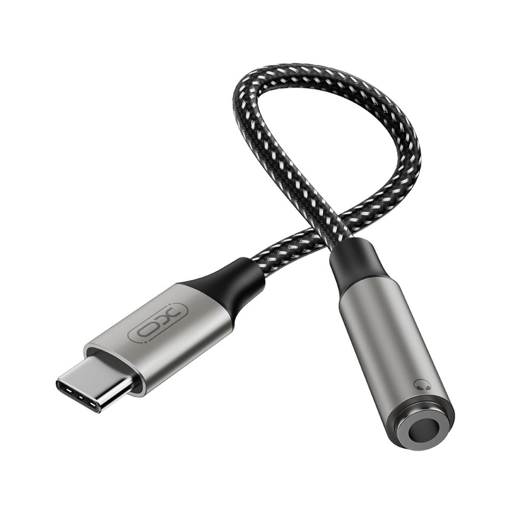 XO R258C USB-C to 3.5mm Aux Female Audio Jack Adapter